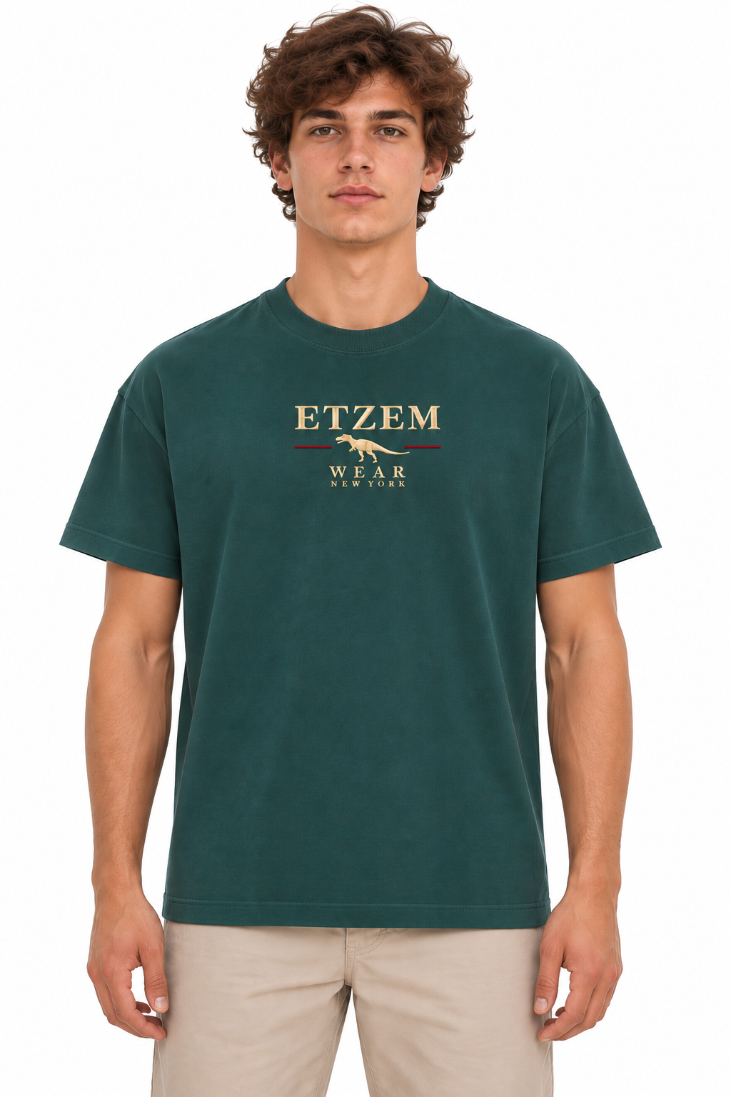 ETZEM Heritage Tee - Dark Green