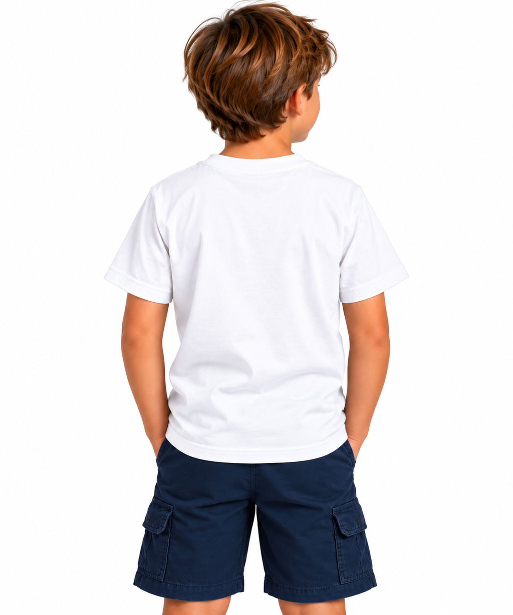 Etzem Kids - Triceratops Cotton T-Shirt